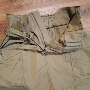 Wild Fable Olive green skirt with tie belt sixe xxl